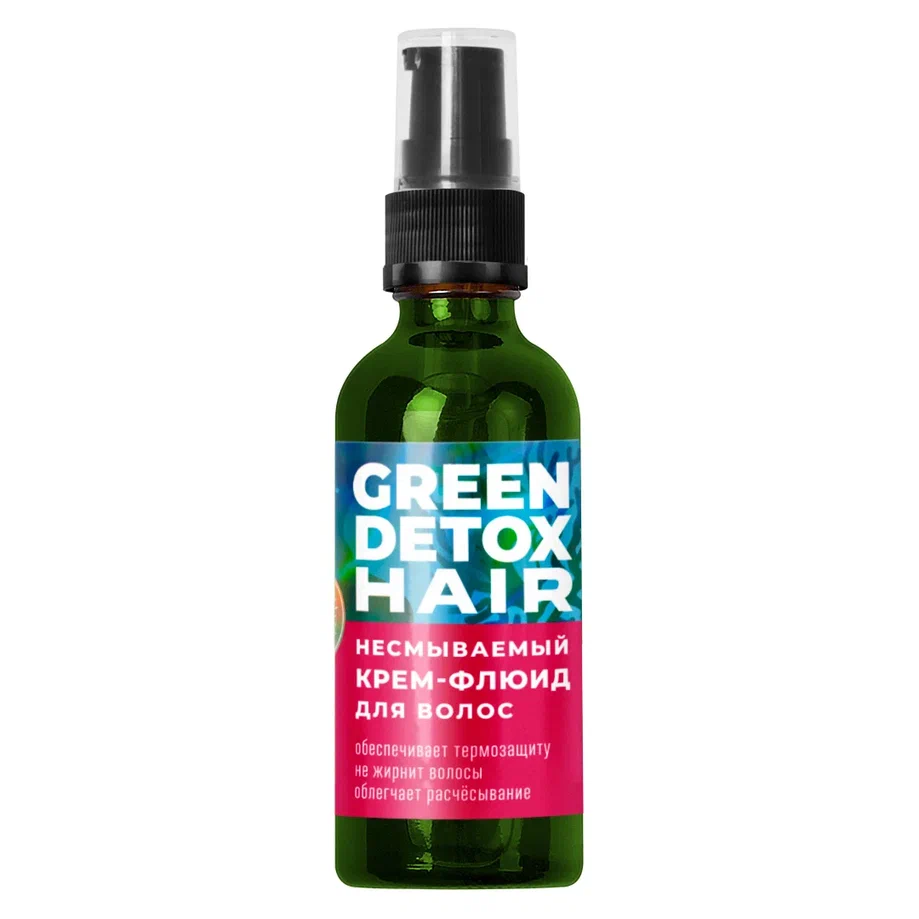 Крем-флюид для волос Green Detox с комплексом черноморских водорослей